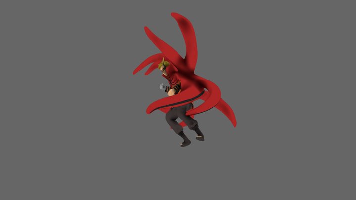 Naruto Baryon 3D Model
