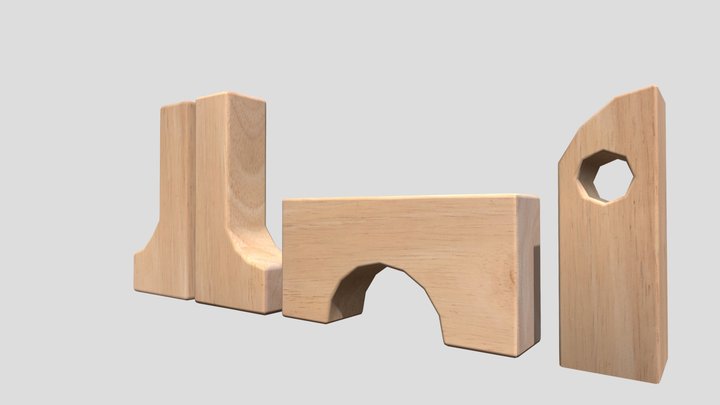 Advanced Blocks 3D Model
