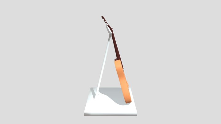 Gitar Blend 2 3D Model