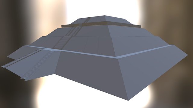 Pirámide Del Sol 3D Model