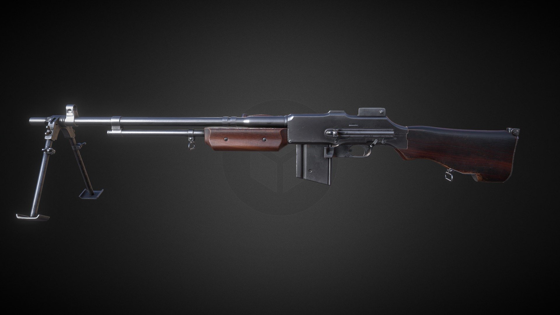 m1918 browning automatic rifle ww2