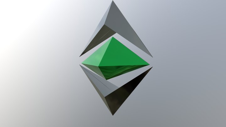 Ethereum Classic3D 3D Model