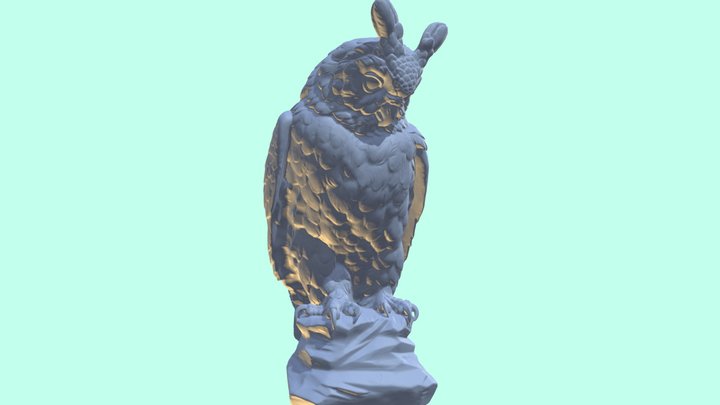 Owl 3D Model