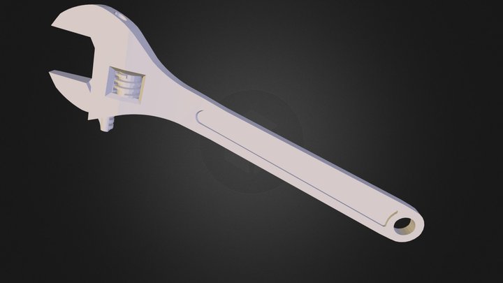 Crescent- Wrench 3D Model