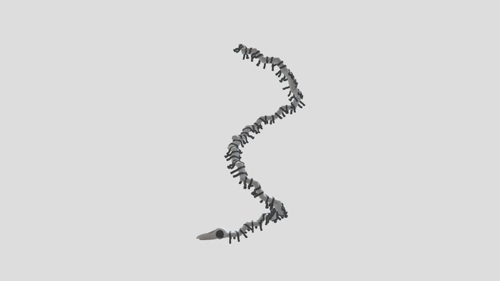 Long Horse Roblox Trevor Henderson 3D Model
