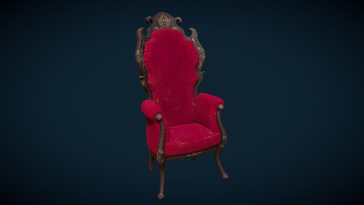 Ubisoft Next | 3D Art - Psychic's Chair 3D Model