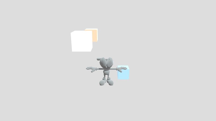 Cuphead 3D Model