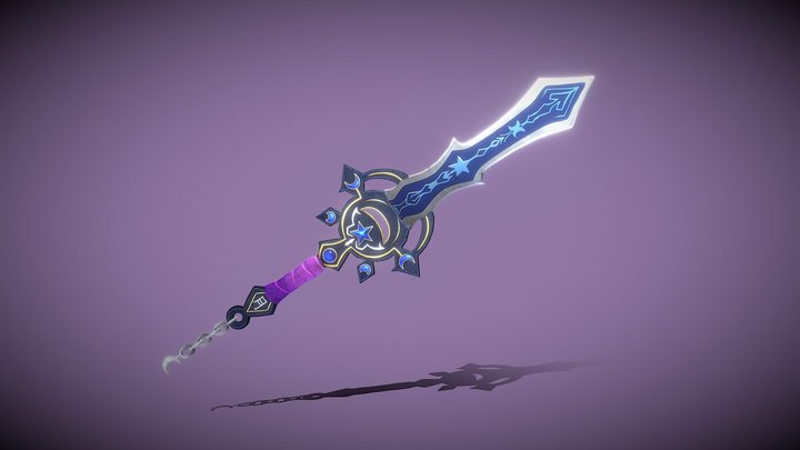Lunar Blade 3D Model