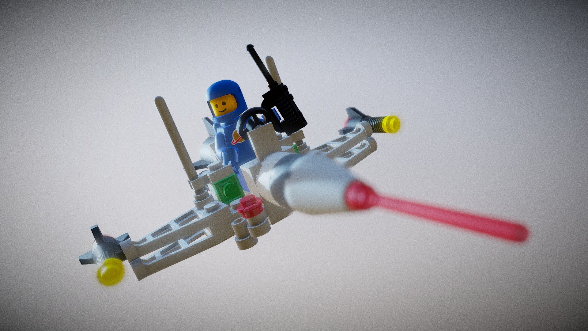 lego space models