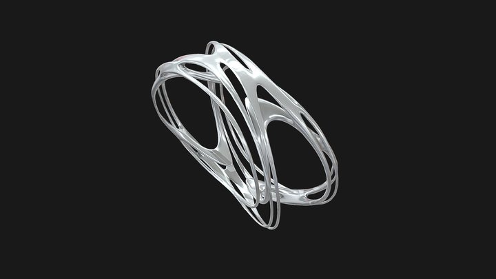 julia_ring_quadremesh 3D Model