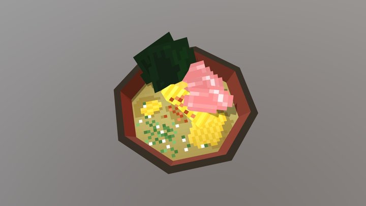 Ramen 3D Model