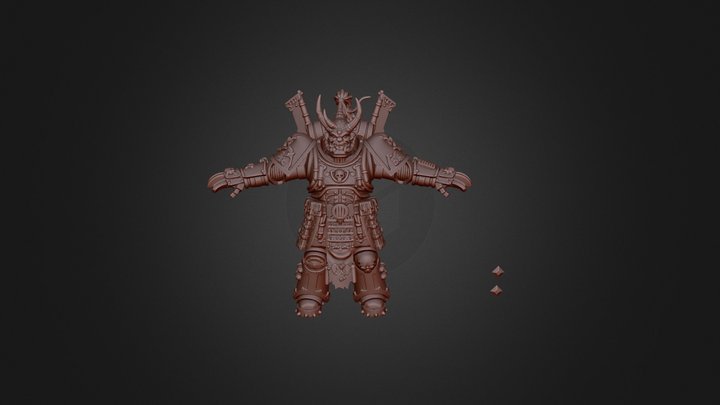 Iron Oni Warlord – Modèle 3D gratuit STL