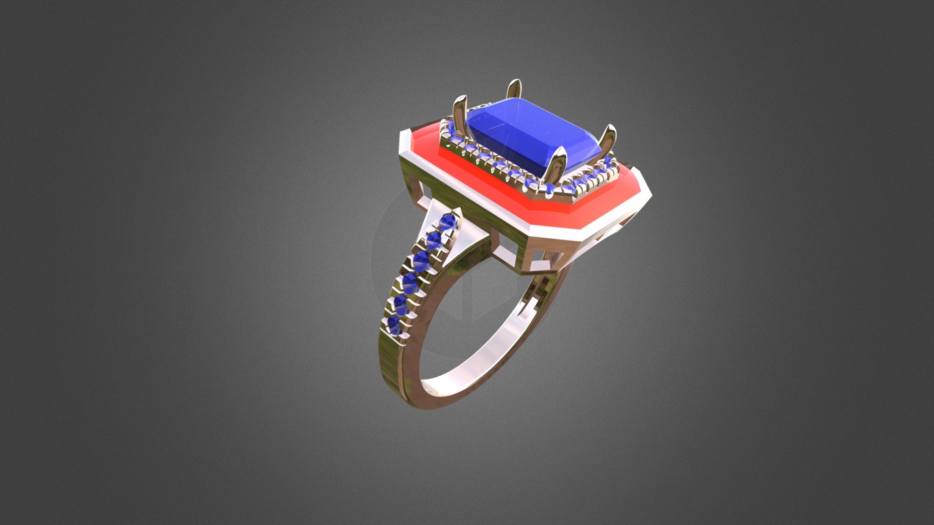 Men's Ring Jewelry Design - 3D model by DEZYN3D Systems ...