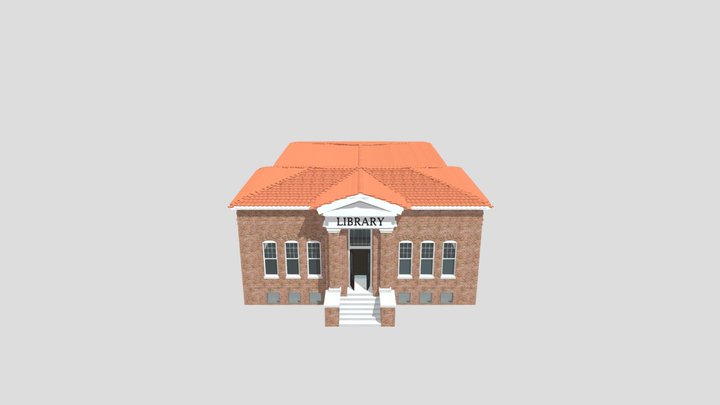 Lawrie Library 3D Model