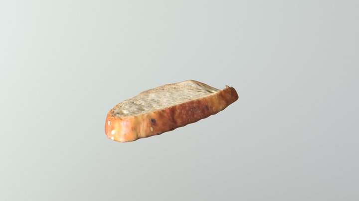 Model Slice Of Bread 20180122 085959650 3D Model