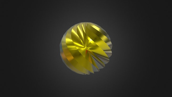 sphere swirl 3D Model