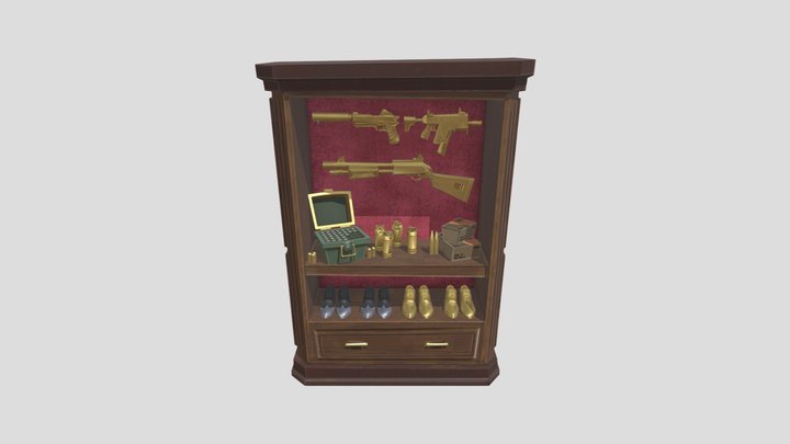 Midas Armoire (Armário do Midas) 3D Model