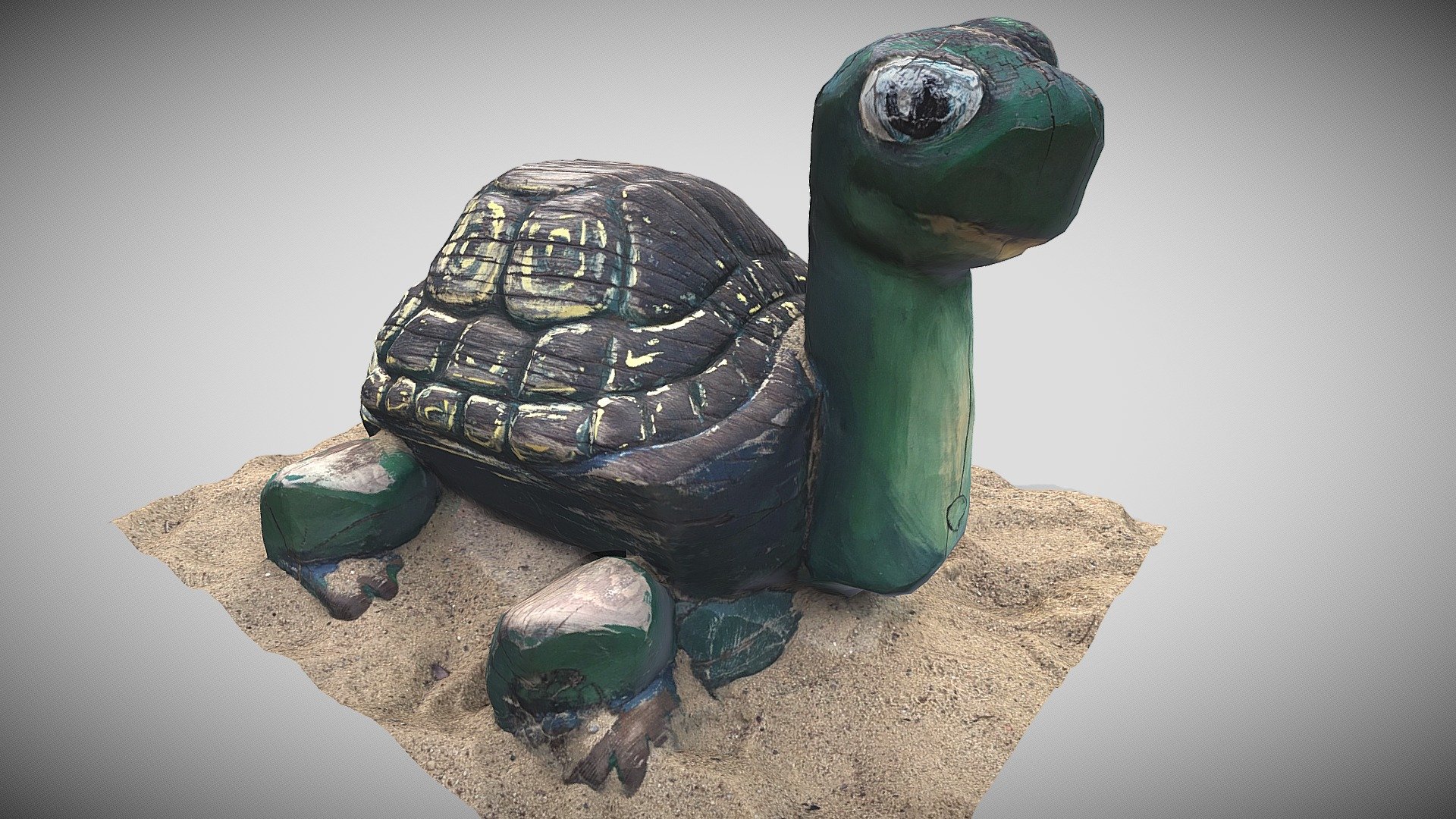 Playground Turtle - Download Free 3D model by DAVANO [2fcd3b2] - Sketchfab