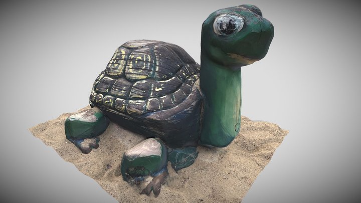 Playground Turtle 3D Model