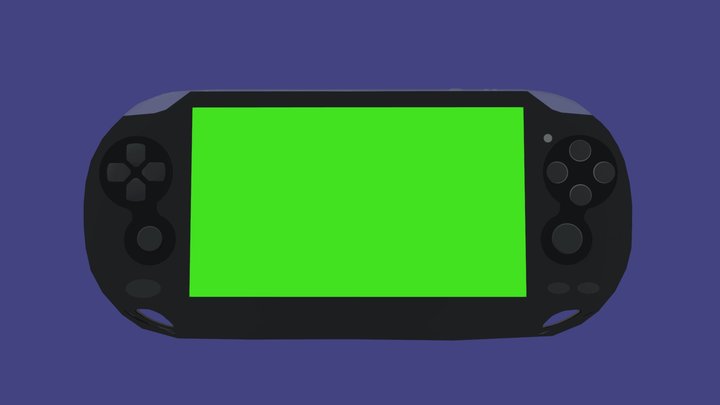 Handheld Console (PS Vita Lite Inspired) – Gratis 3D-model STL