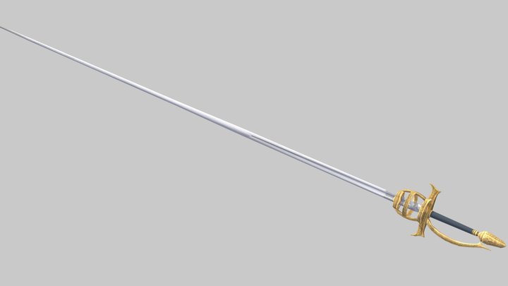 Miraz Sword 3D Model