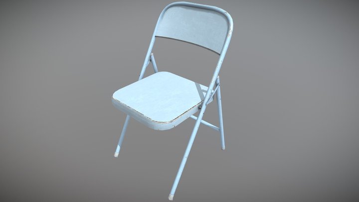 Metal Chair 3D Model