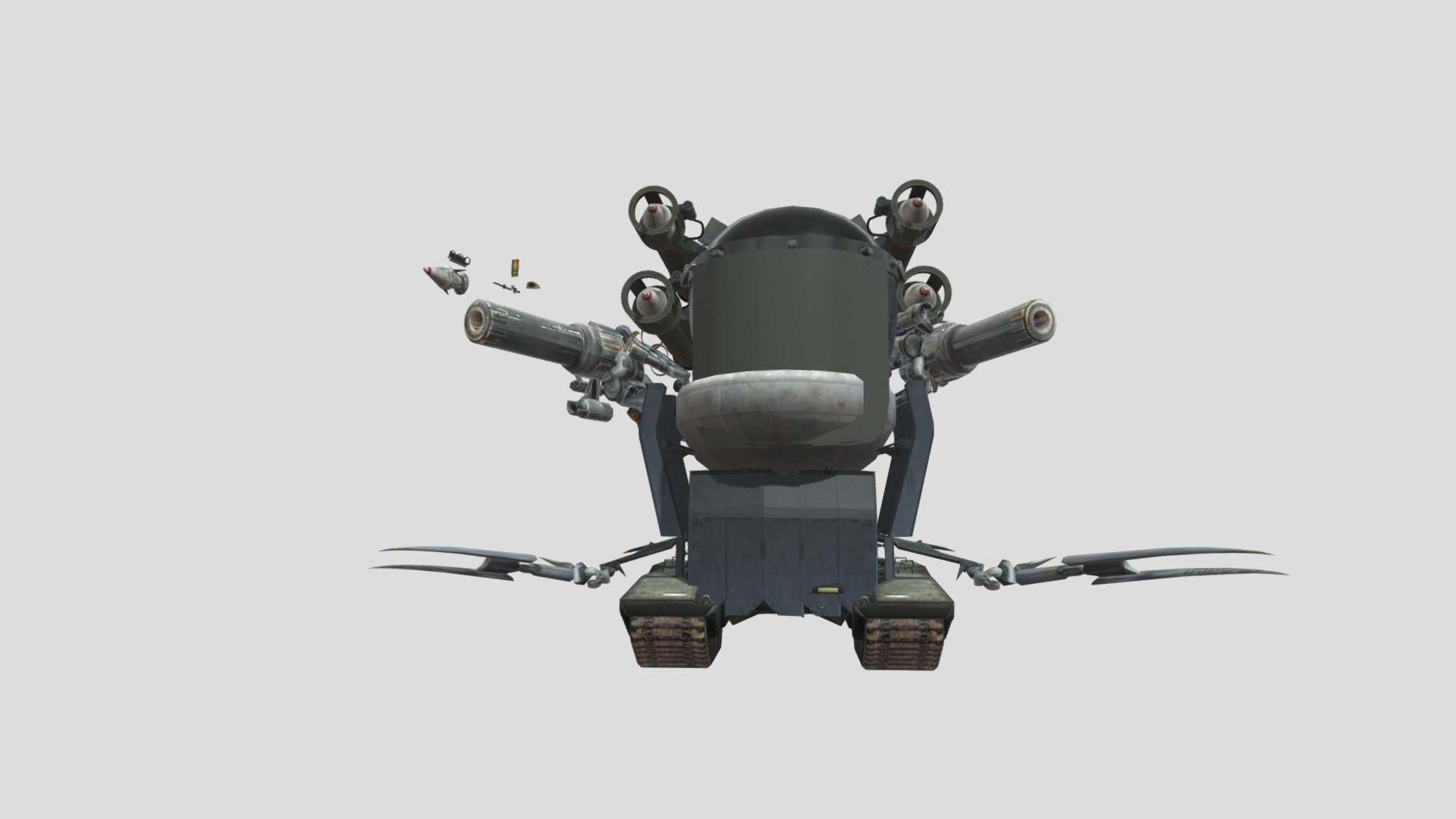 Rocket Laser - Download Free 3D model by ASP ...