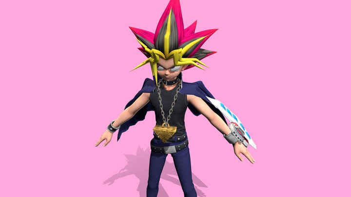 Yugi muto 3D Model