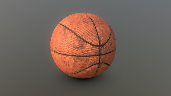 Abandoned Basketball – Free 3D Model STL