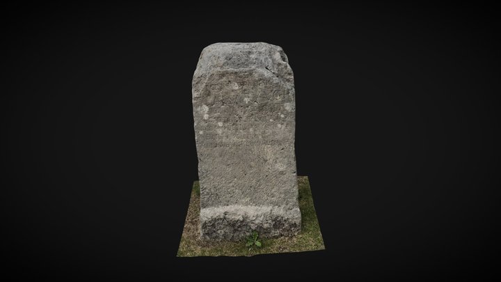 Cippo di Delimitazione dal Pomerium 3D Model