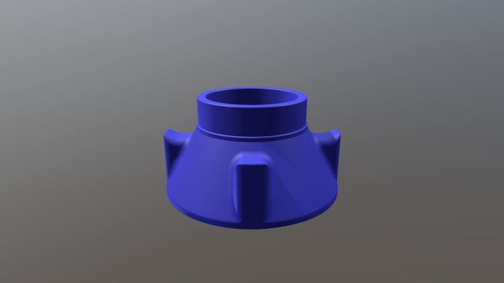 Konstruktion Schraubverschluss 3D Model
