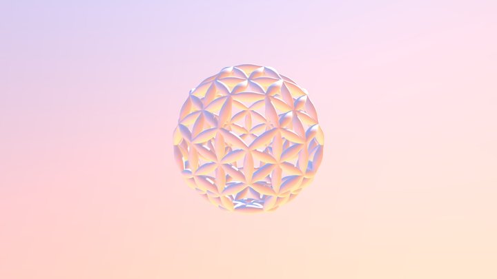 Superconsciousness Sphere 3D Model