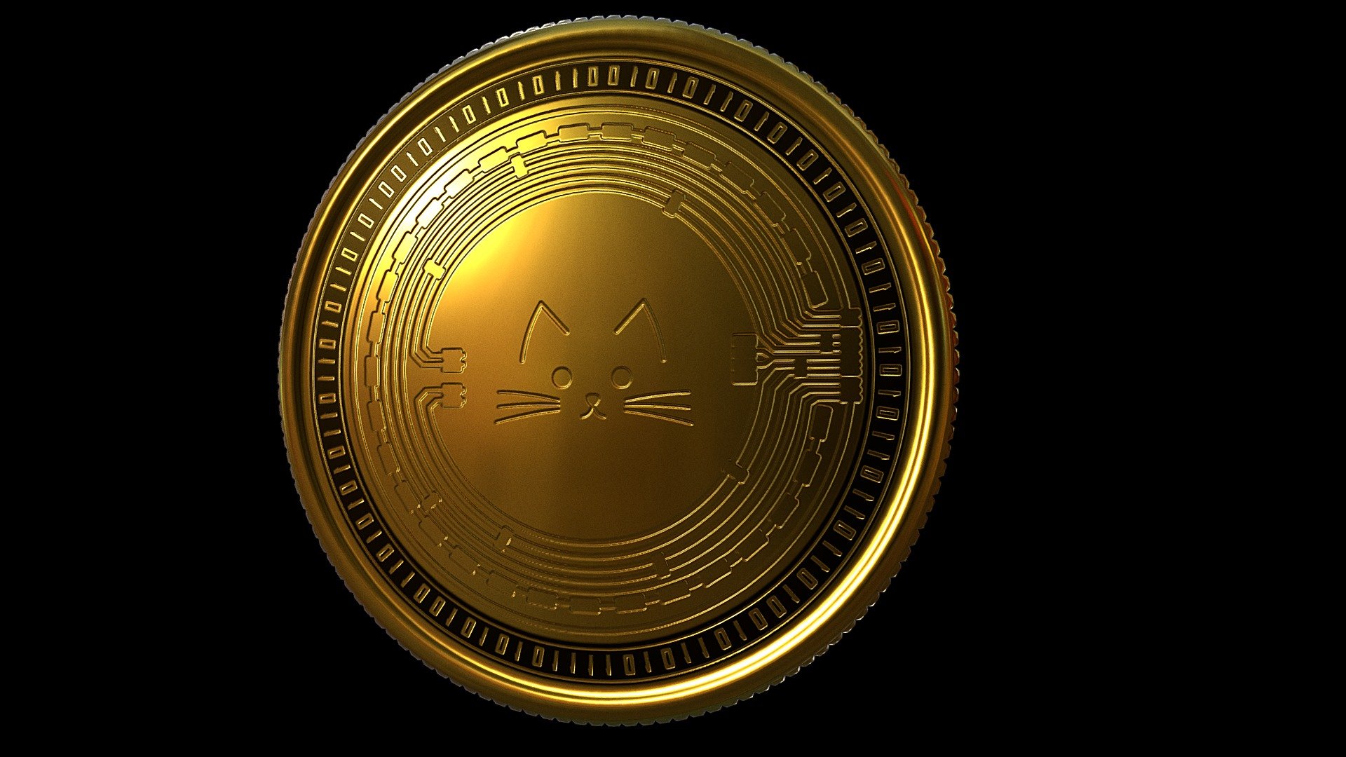 Cat_coin - 3D model by Vlad_MT3D [2fd3cd5] - Sketchfab