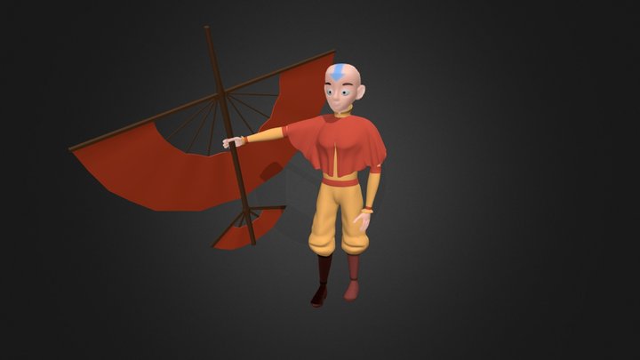 Avatar Aang 3D Model