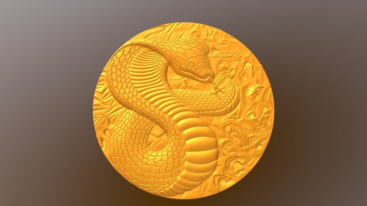 Snake 3D STL Model (FREE)