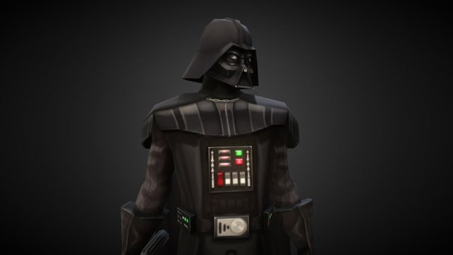 Darth Vader - Star Wars : Galaxy of Heroes 3D Model