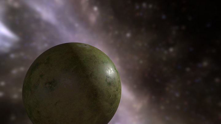 Grassland Planet 3D Model