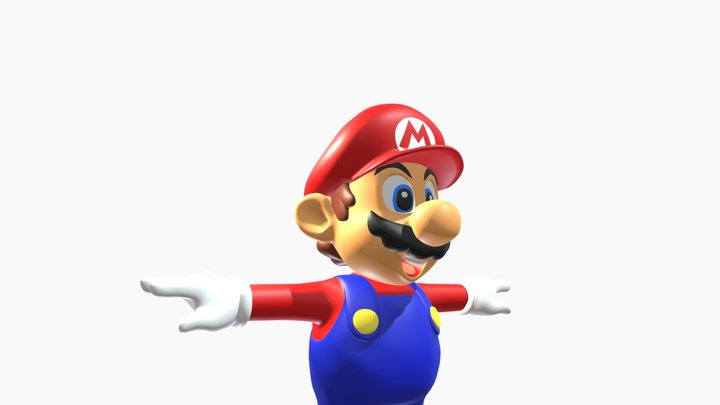 Mario 3D Model