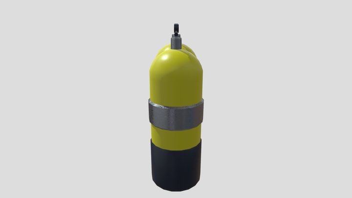 Tank Exported 3D Model