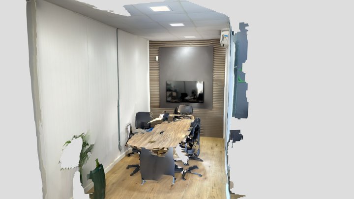 Sala de Reunião 3D Model