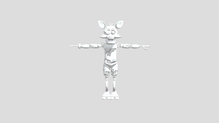 Foxy Ar 3D Model
