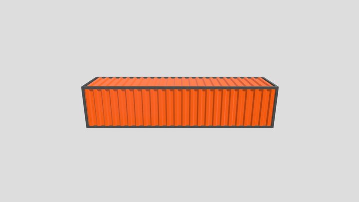 container 3D 3D Model