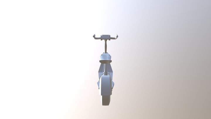 Scooter 01 3D Model