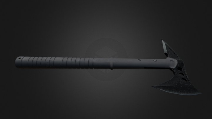 Tactical Axe 3D Model