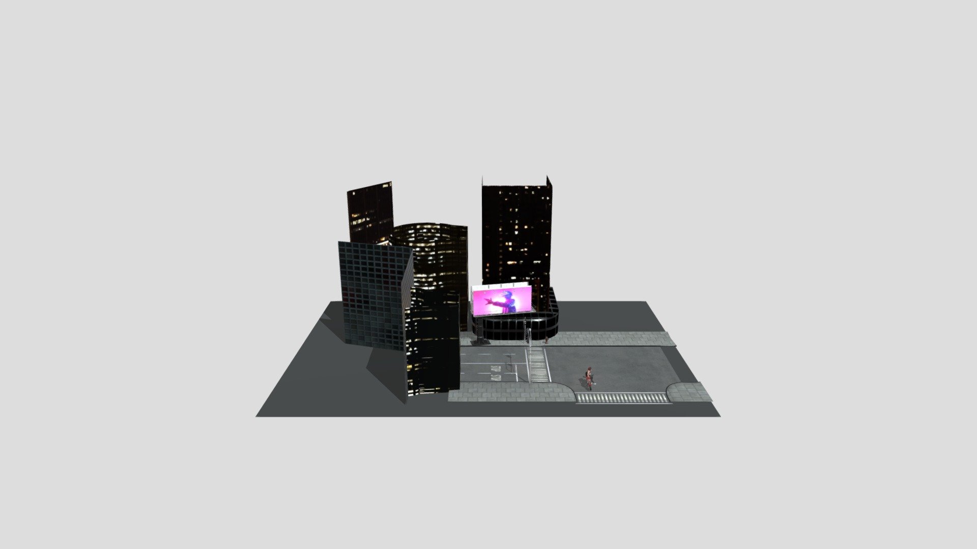 GTA City View - Download Free 3D model by JIAYUE (@jiayue001) [2fda1ba ...