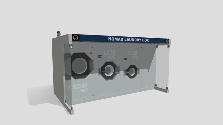 Laundry Box 3D Model