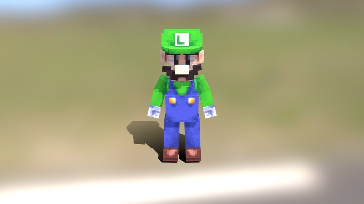 Luigi 3D Model