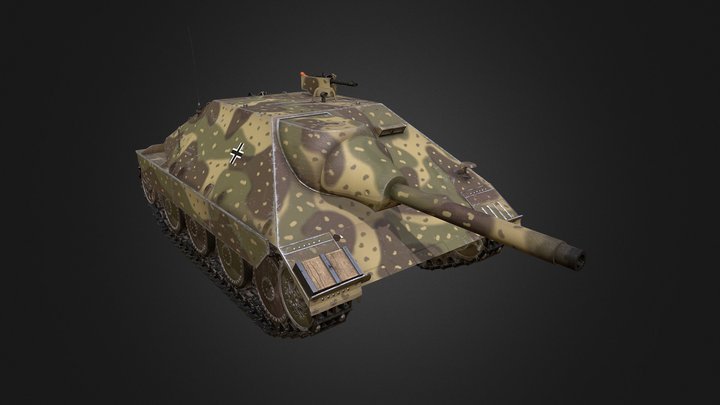 Jagdpanzer 38(t) Hetzer 3D Model