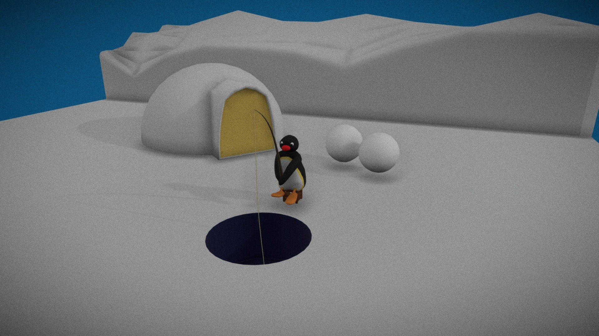 Pingu - 3d Model By Moaistudioart (@jesulebrero) [2fdb3e9] - Sketchfab