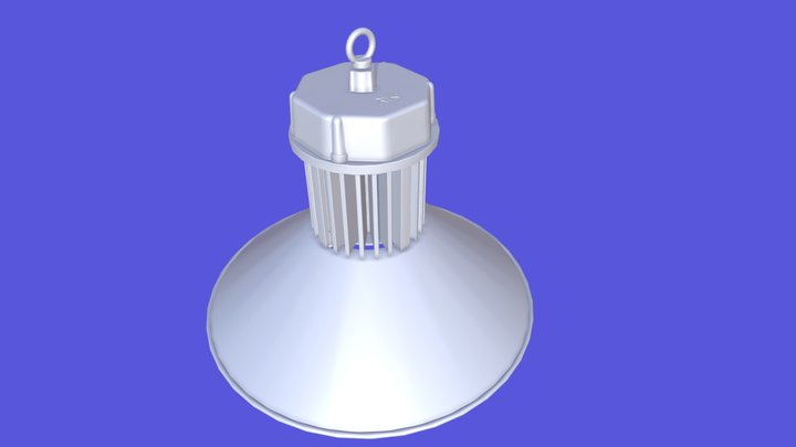 High bay 50w 3D 3D Model